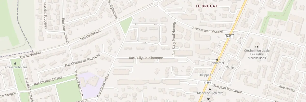 Plan du 9 All Simone de Beauvoir à Villenave-d’Ornon