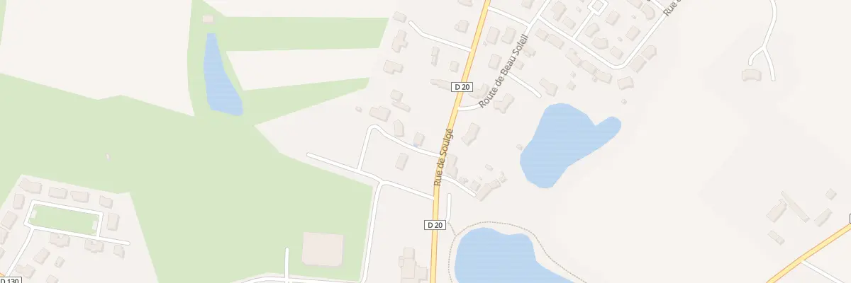 Plan du 29 Rue de Soulgé à Bazougers