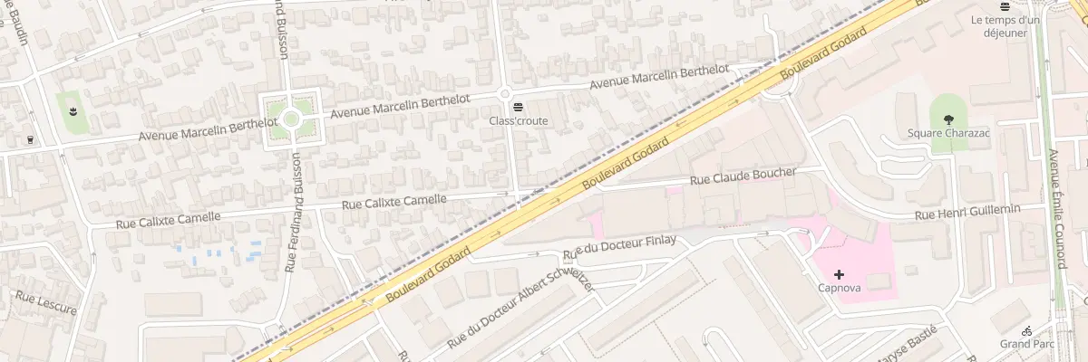 Plan du 82 Rue Calixte Camelle au Bouscat
