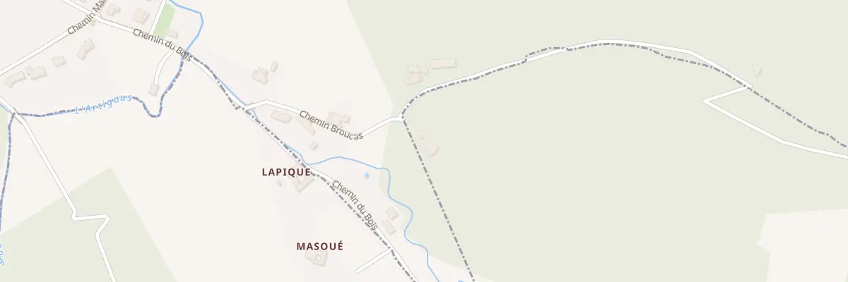 Plan du 9598 Youlettes à Cardesse