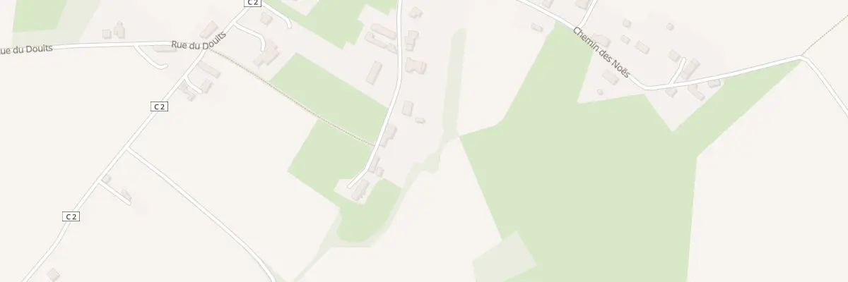 Plan du 361 Che du Champ Poirier Bannevill à Malherbe-sur-Ajon