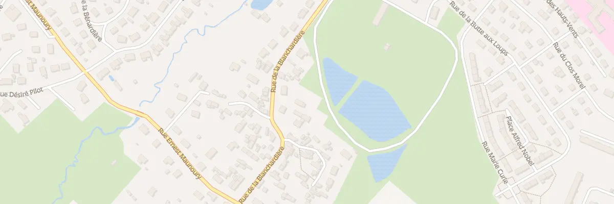 Plan du 57 Rue de la Blanchardiere à Flers