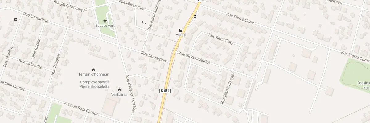 Plan du 1 Rue Winston Churchill à Villenave-d’Ornon