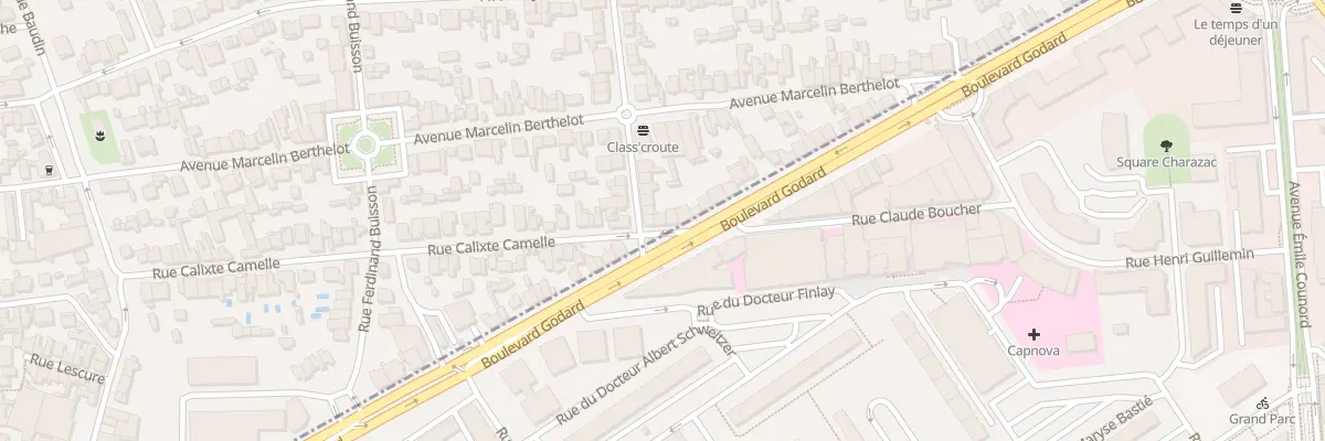 Plan du 80 Rue Calixte Camelle au Bouscat