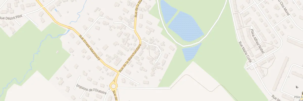 Plan du 355 Rue de la Blanchardiere à Flers