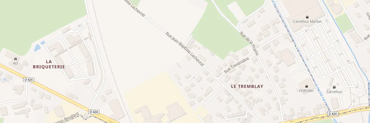 Plan du 23 Rue Jb Lechevrel à La Lande-Patry