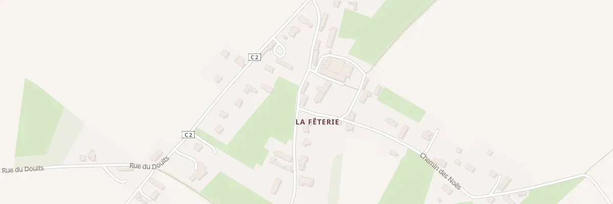 Plan du 161 Che du Champ Poirier Bannevill à Malherbe-sur-Ajon