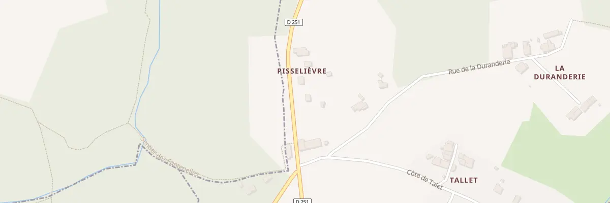 Plan du 21 Rte des Chateaux à Samonac