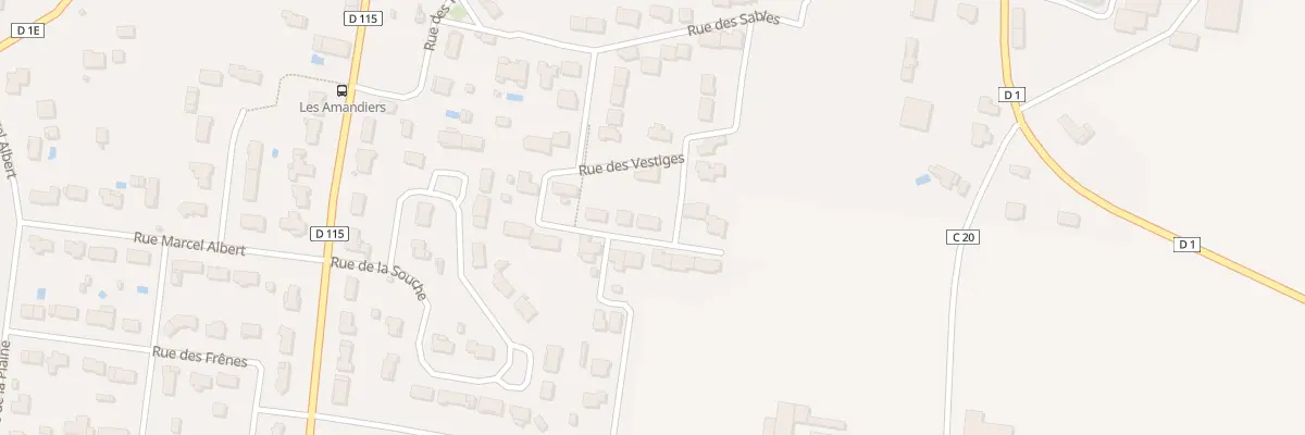 Plan du 23 Rue des Céramiques à Épannes