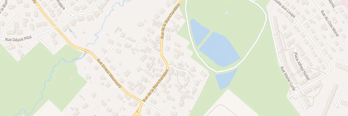Plan du 121 Rue de la Blanchardiere à Flers