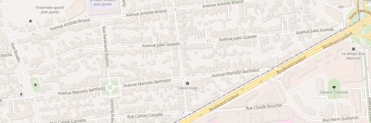Plan du 27 Rue Theophile Gauthier au Bouscat