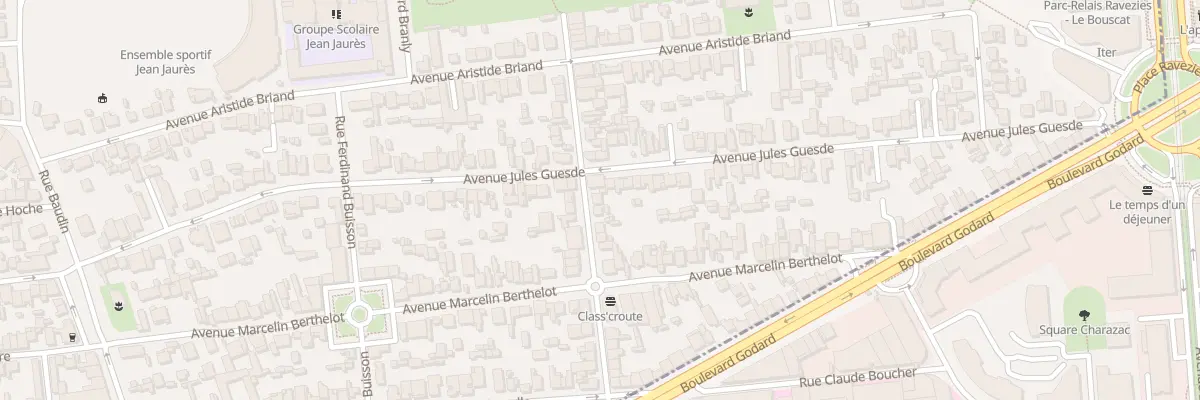 Plan du 31 Rue Theophile Gauthier au Bouscat