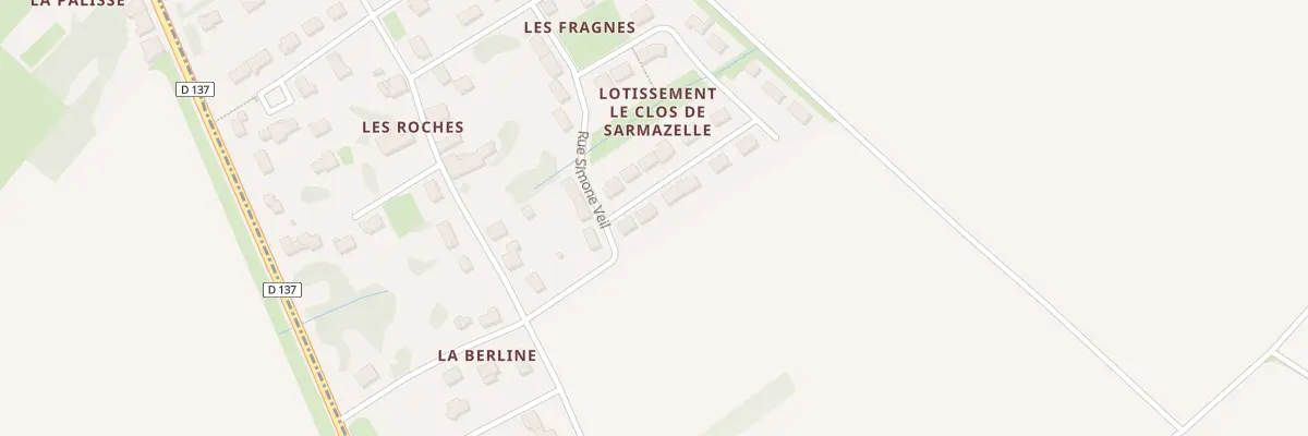 Plan du 15 Lot Le Clos de Sarmazelle à La Jard