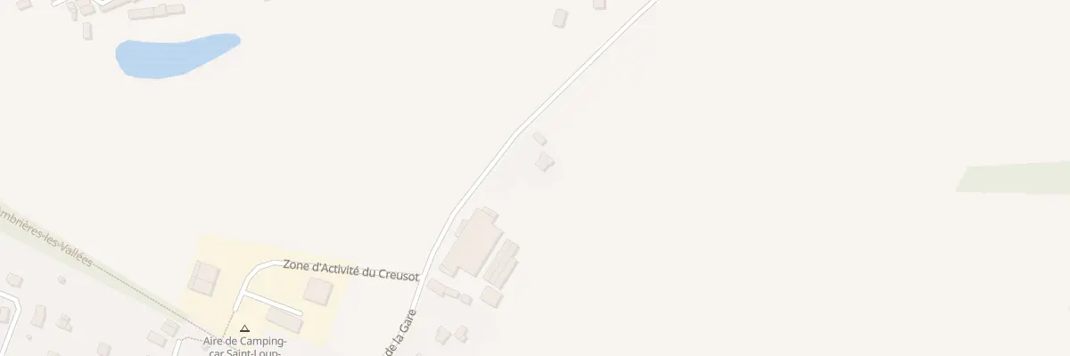 Plan du 4 Rte de Chantrigné à Saint-Loup-du-Gast