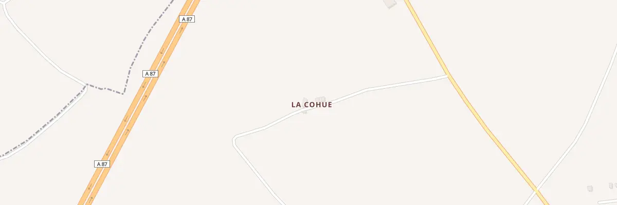 Plan du 1 La Cohue à Mozé-sur-Louet