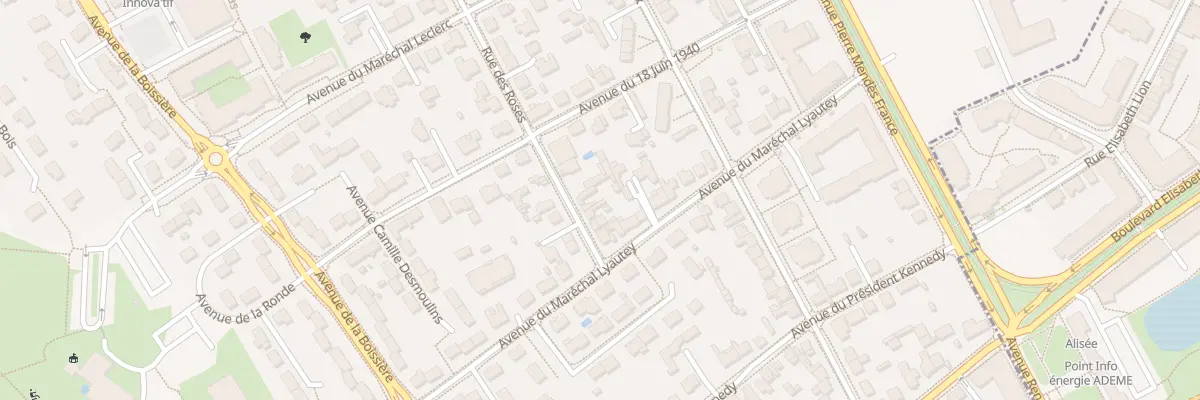 Plan du 8 Rue des Roses à Avrillé