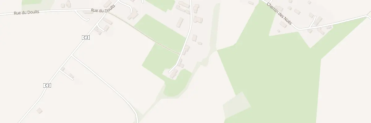 Plan du 389 Che du Champ Poirier Bannevill à Malherbe-sur-Ajon