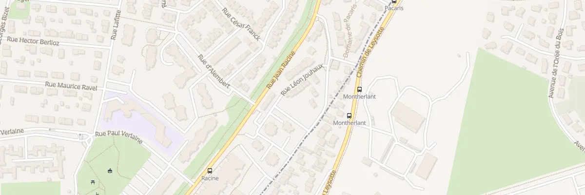 Plan du 13 Rue Léon Jouhaux à Talence