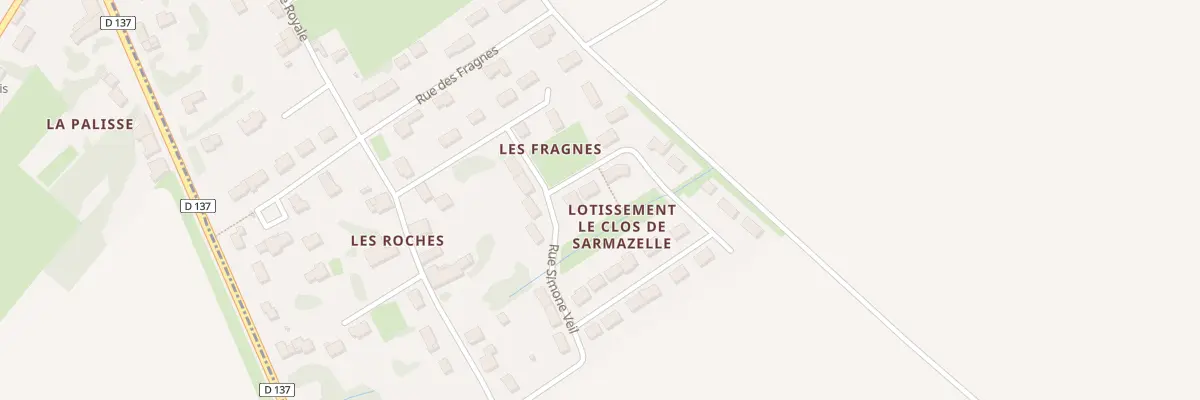 Plan du 10 Lot Le Clos de Sarmazelle à La Jard
