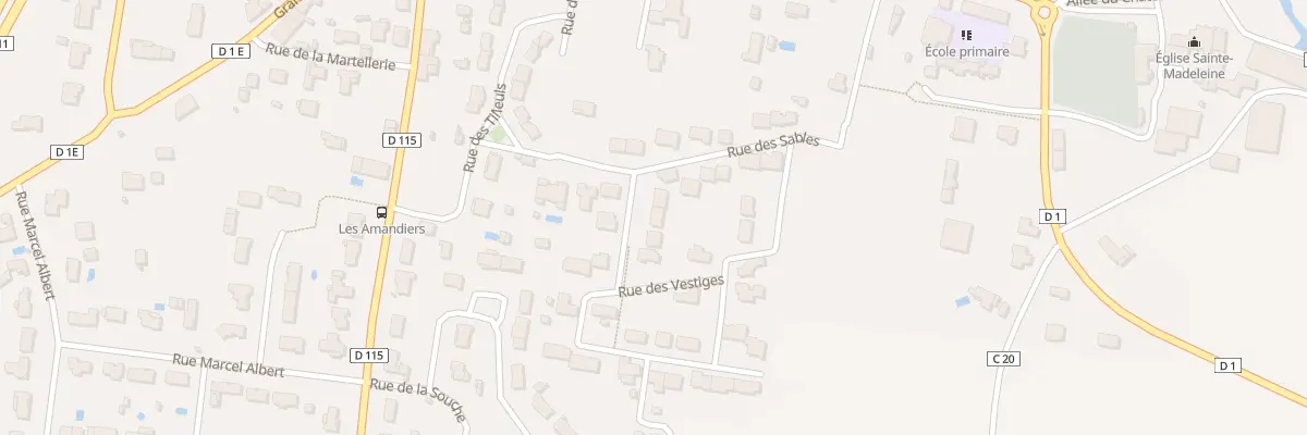 Plan du 35 Rue des Jardins de Ribray à Épannes
