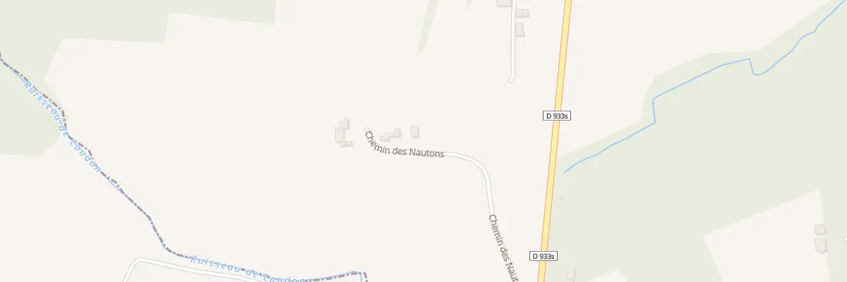 Plan du 268 Che de Nautons à Dumes