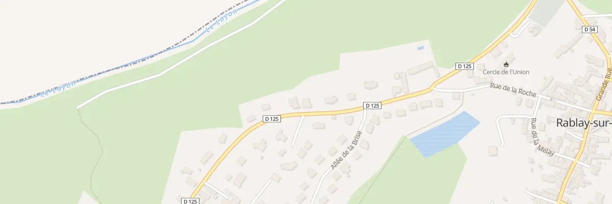 Plan du 30B Rue de la Roche (Rablay S Layo à Bellevigne-en-Layon