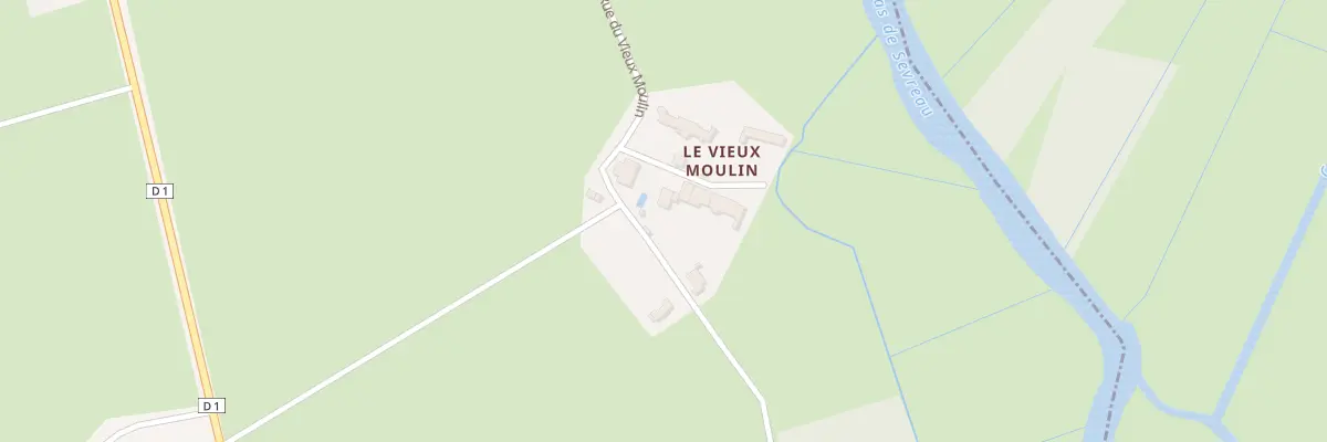 Plan du 5194 Le Vieux Moulin à Sansais