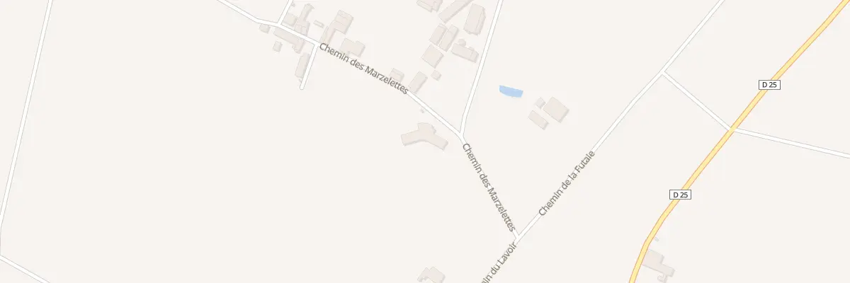 Plan du 5546 Che des Marzelettes à Coulonges-sur-l’Autize