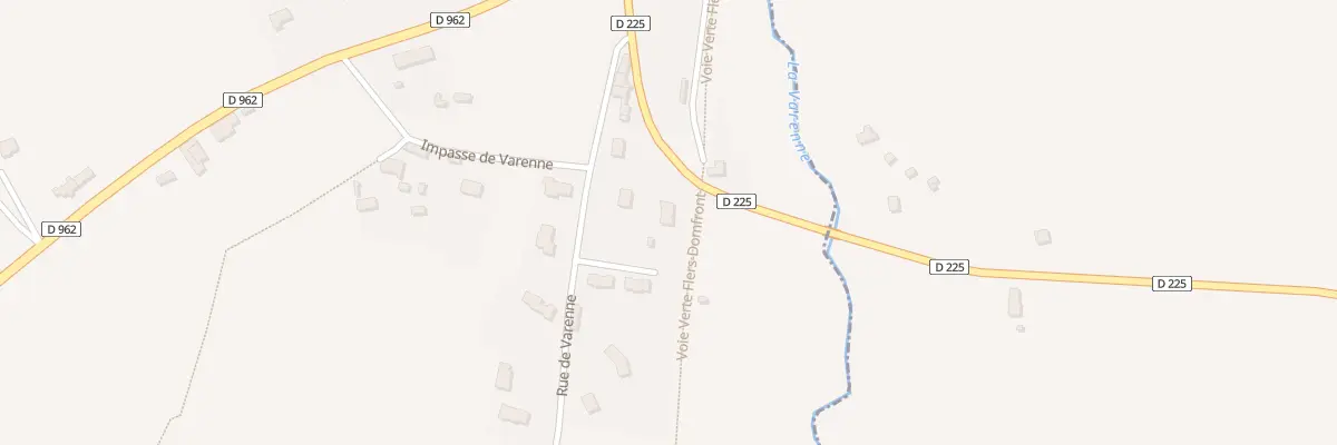 Plan du 8 Rue des Berlines au Châtellier