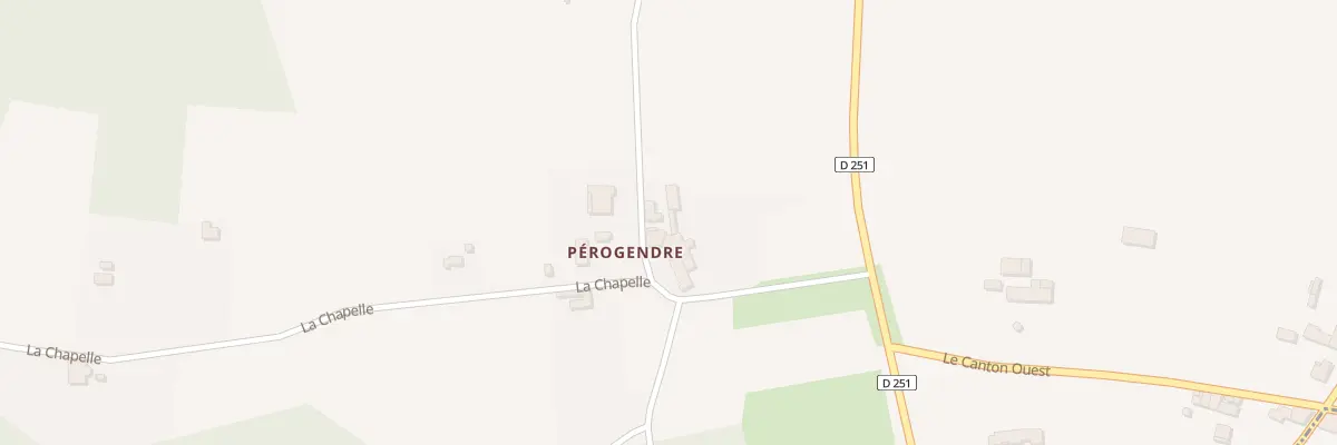 Plan du 47 Perogendre-Est à Peujard