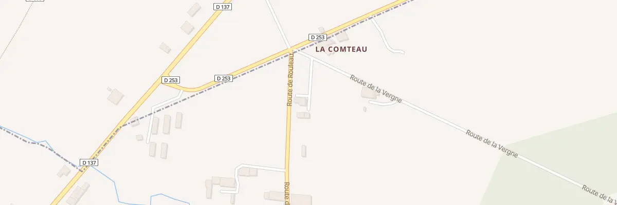 Plan du 1 Rte de Rouleau à Braud-et-Saint-Louis