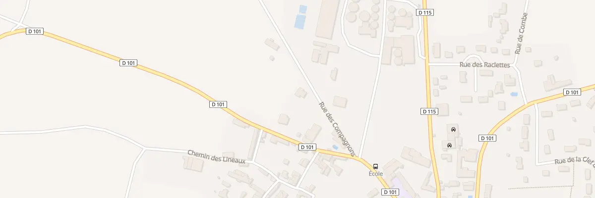 Plan du 9 Rue des Compagnons à Val-du-Mignon