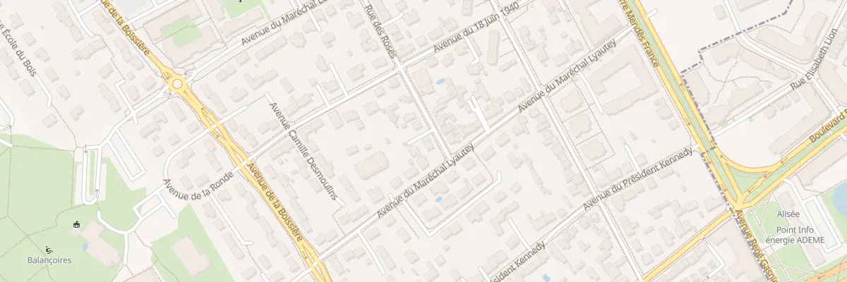 Plan du 5 Rue des Roses à Avrillé