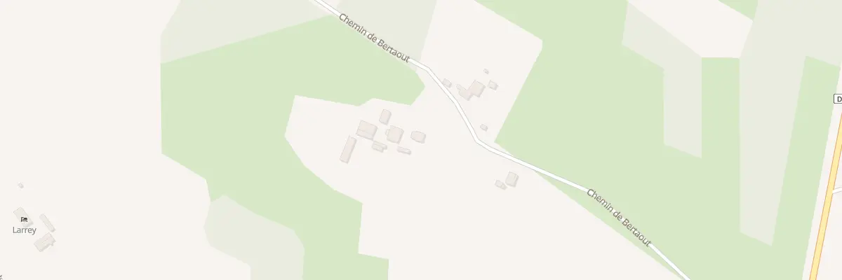 Plan du 770 Che de Bertaout à Audignon