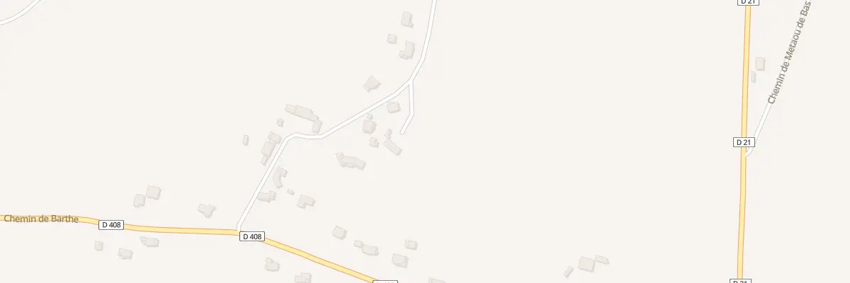 Plan du 5T Che de Bernede à Saint-Sever