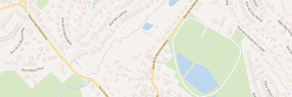 Plan du 96 Rue de la Blanchardiere à Flers