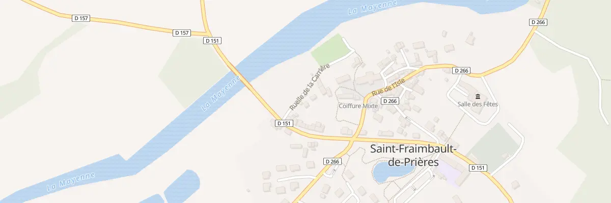 Plan du 2 Rle de la Carriere à Saint-Fraimbault-de-Prières