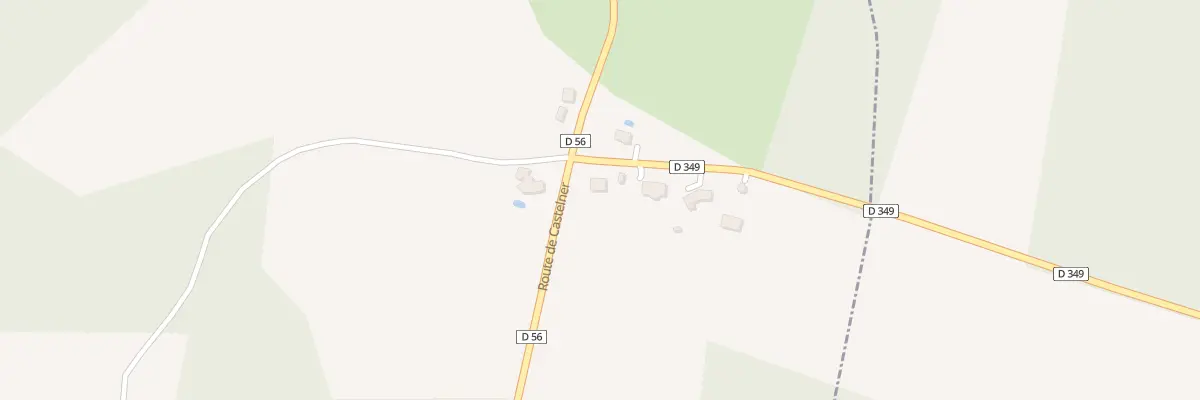 Plan du 16 Rte de Peyre à Poudenx