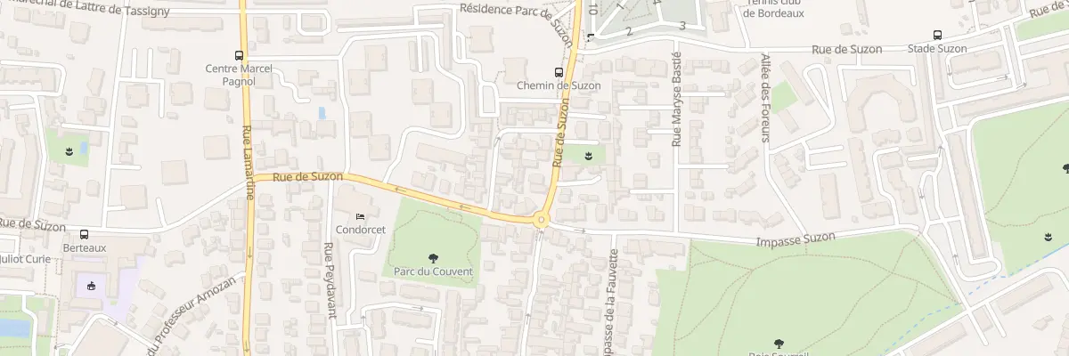 Plan du 137 Rue de Suzon à Talence