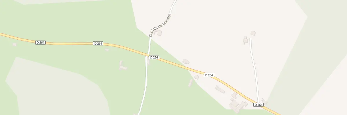 Plan du 970 Rte de Casteide Candau à Saint-Médard