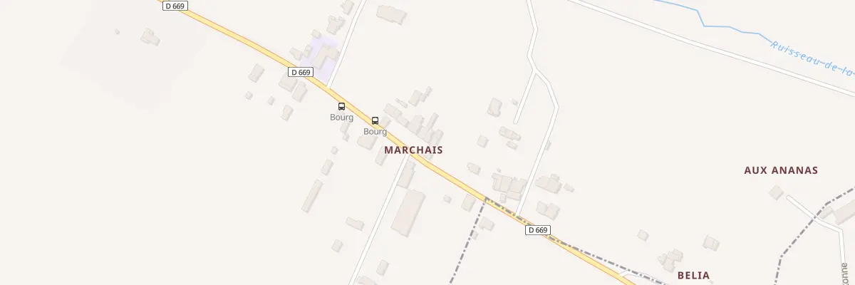 Plan du 62A Marchais Sud à Saint-Seurin-de-Bourg