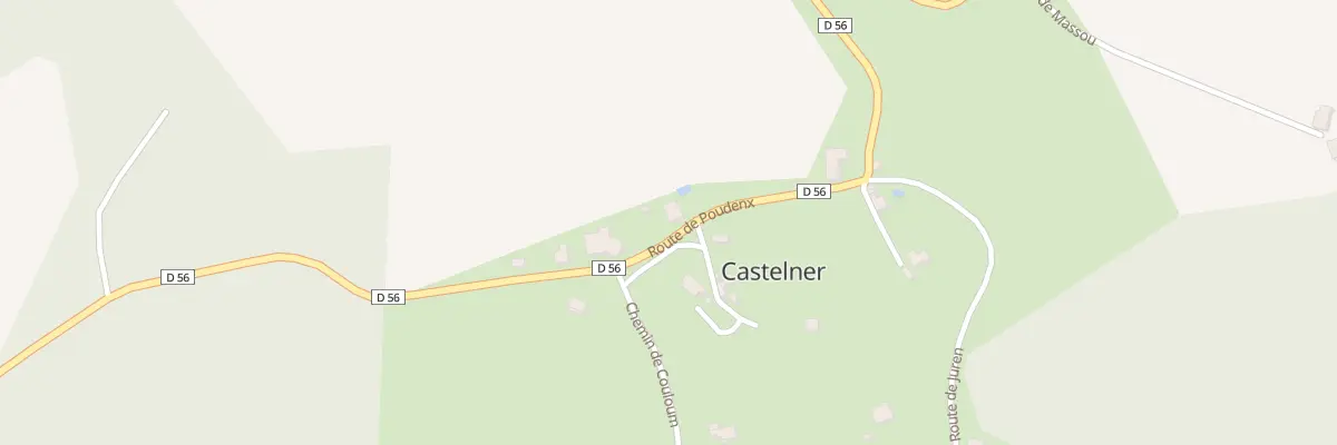 Plan du 18 Balie à Castelner