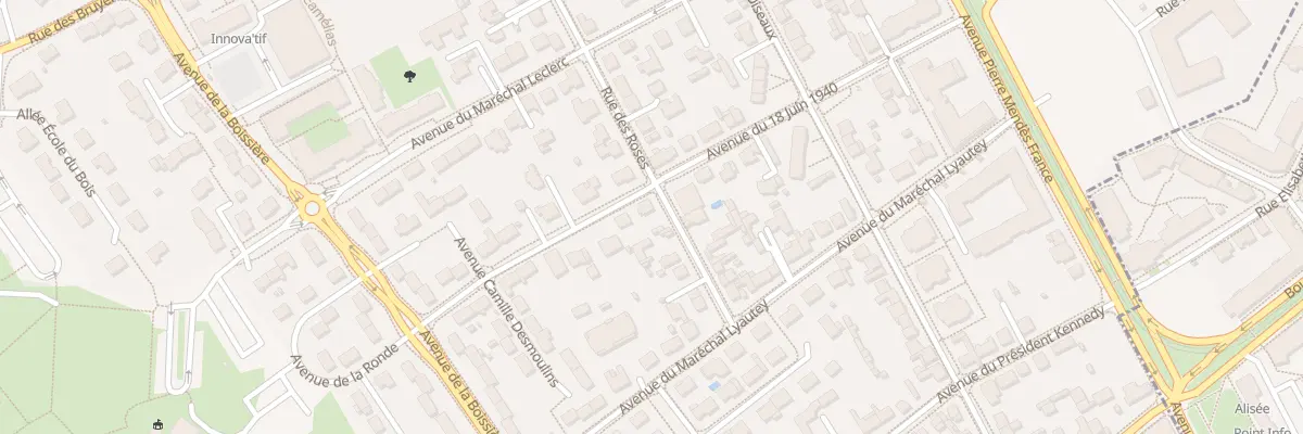 Plan du 13 Rue des Roses à Avrillé