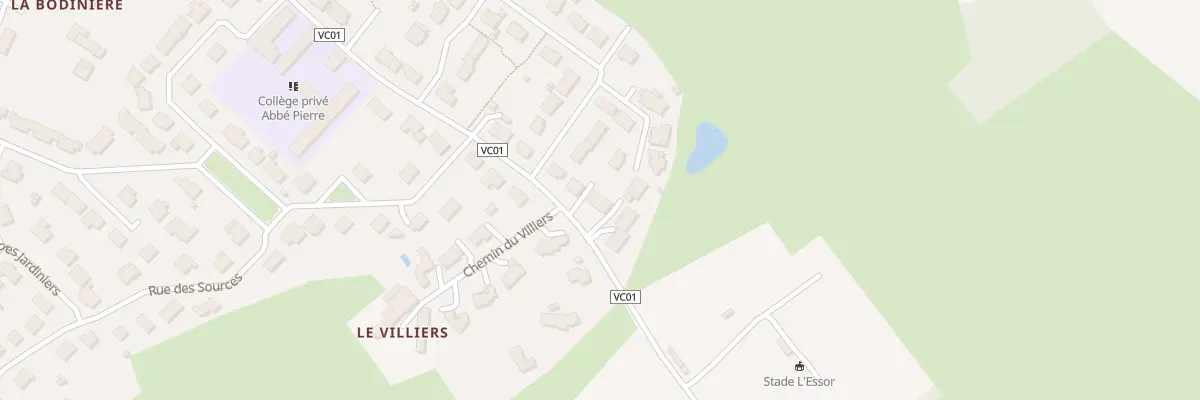 Plan du 33 Rue Joseph Herbert à Nueil-les-Aubiers