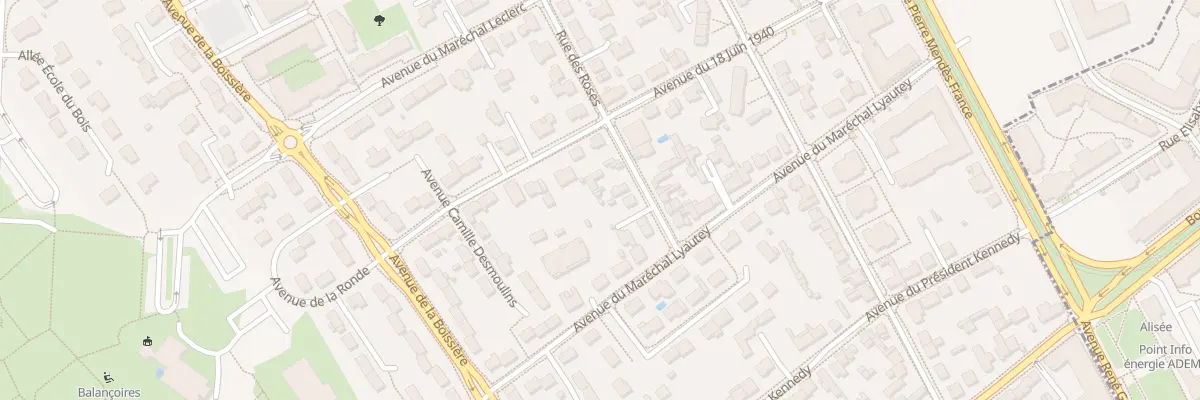 Plan du 9 Rue des Roses à Avrillé