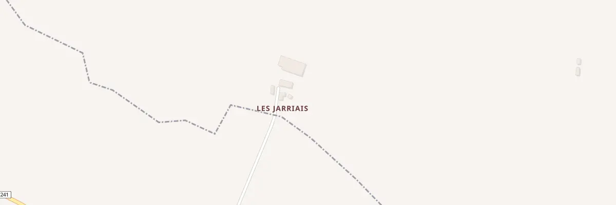 Plan du 2 Les Jariais à Belgeard