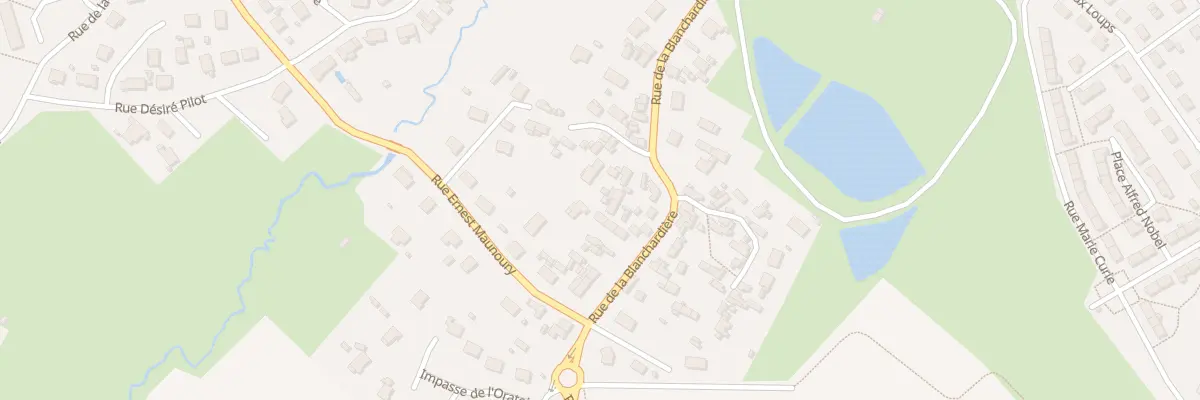 Plan du 460 Rue de la Blanchardiere à Flers