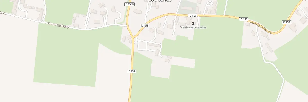 Plan du 2 Imp du Lavoir à Loucelles