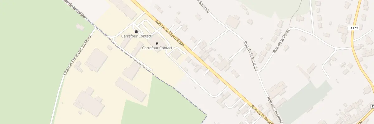 Plan du 75 Rue de la République à L’Absie