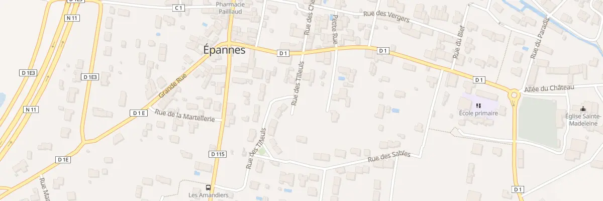 Plan du 130 Rue des Ecoles à Épannes